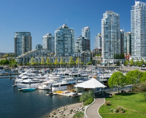 Vancouver, vue sur Yaletown