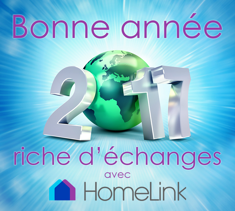 Bonne année 2017 avec HomeLink